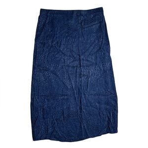 NWT Gerard Darel Elegant Navy Blue Skirt Midi Size 38